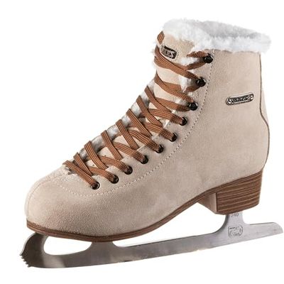 Roces dam mocka ECO-FUR fritidsskridskor, mockabrun, 40