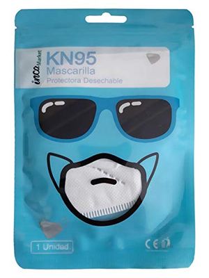 Market K95 Mascarilla Autofiltrante Desechable Adulto 1 Pz