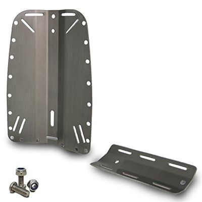DiveSystem Plaque et controplacca en Aluminium Plaque et controplacca en Aluminium, Standard, Aluminium, Technique