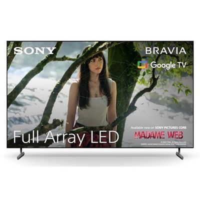 Sony BRAVIA KD-65X85L, Full Array LED, 4K HDR, Google TV, ECO PACK, BRAVIA CORE, Seamless Edge Design, Modello 2023