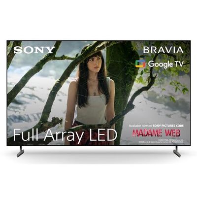 Sony BRAVIA KD-75X85L, Full Array LED, 4K HDR, Google TV, ECO PACK, BRAVIA CORE, Seamless Edge Design, Modello 2023