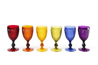 Enjoy Home Coupe de vin rouge 6 pièces Diamond