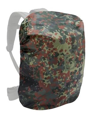 Brandit US Cooper Raincover Large Mochila Raincover Unisex Adulto, Flecktarn, Talla única
