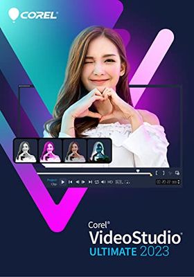 Corel VideoStudio 2023 Ultimate, Logiciel de montage vidéo, Livraison postale