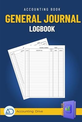 General Journal:: Accounting Logbook Bookkeeping and recording daily Business transactions.