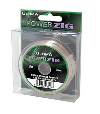 ULTIMA Power, Hollow Zig Line Unisex Adulto, Rosa, 8 pounds