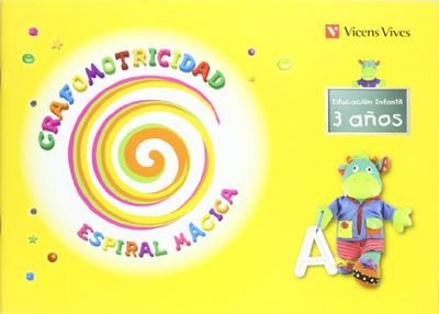 Espiral Magica. Grafomotricidad 3-4 Años