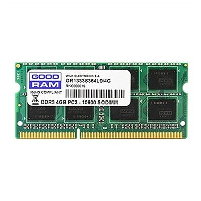 Goodram 4 GB DDR3 minnesmodul 1 600 MHz – minnesmoduler (4 GB, 1 x 4 GB, DDR3, 1 600 MHz, grön)