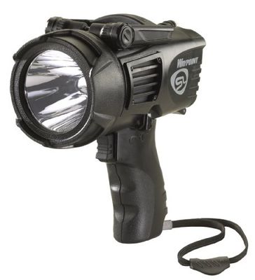 Streamlight 44902 Waypoint 550-Lumen LED Poignée du Projecteur avec Cordon d'alimentation 12V DC et Support en Polymère, Noir