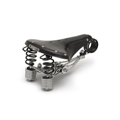 Brooks B135 Selim de bicicleta urbana, cor preta
