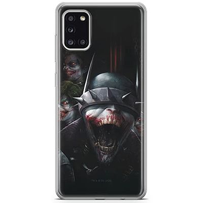 ERT GROUP mobiltelefonfodral för Samsung A31 originalt och officiellt licensierat DC mönster Batman Who Laughs 003 optimalt anpassad till formen på mobiltelefonen, fodral tillverkad av TPU-plast