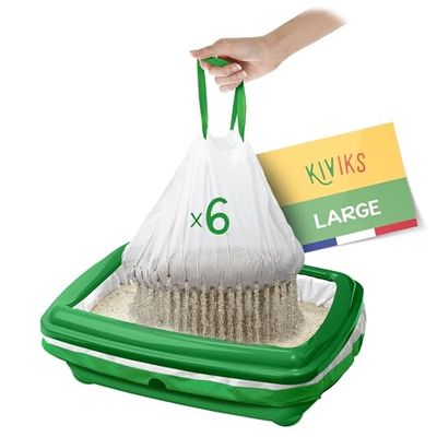 KIVIKS Paket med 6 stora anti-gaspi filterpåsar