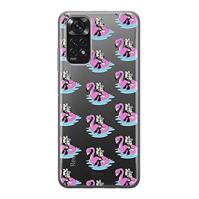 ERT GROUP mobiltelefonfodral för Xiaomi REDMI NOTE 11S 4G / REDMI NOTE 11 4G originalt och officiellt licensierat Disney mönster Minnie 023, gedeeltelijk transparant