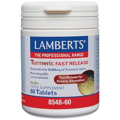 Lamberts Cúrcuma De Liberación Rápida 60 Unidades 90 g, 60 unidad, 1