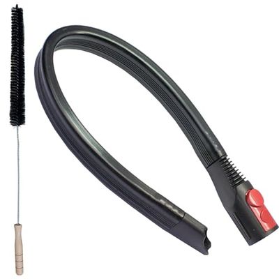 GHAMADE 002 GHMADE Vacuum Cleaner Attachments for Dyson V7 V8 V10 V15, Red and Grey, Tools for Hard to Reach Places