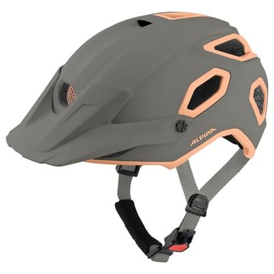 ALPINA Unisex - Adulti, CROOT MIPS Casco da bicicletta, moon-grey-peach matt, 52-57 cm