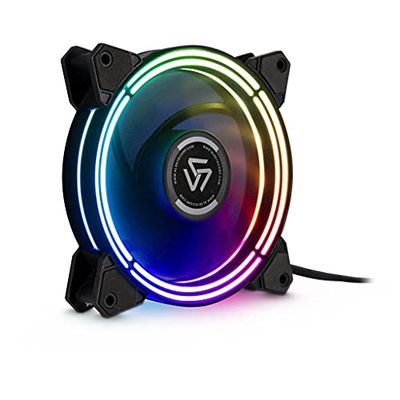 INTER-TECH ALSEYE HALO 3.0 CARCASA DEL ORDENADOR VENTILADOR 12 CM NEGRO