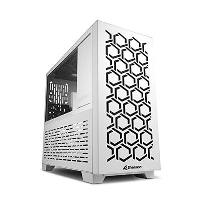 Sharkoon MS-Y1000 vitt, mikro-ATX PC-hölje