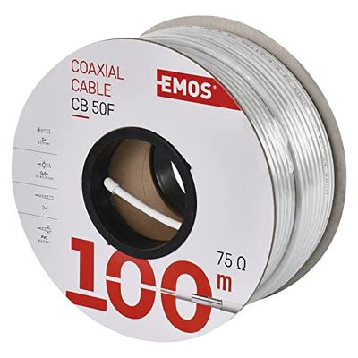 Emos Cable Coaxial cb50 F 100 m