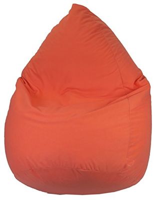 Heunec – 671089 – Pouf Microfibre 120 l, Orange