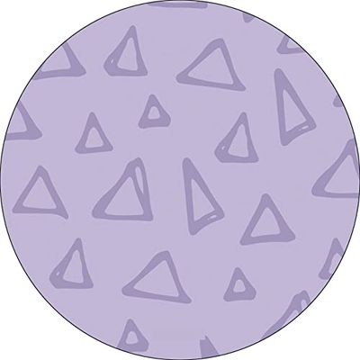 Bonateks, Round Digital Printed Mouse Pad, Non-Slip Base, for Office and Home, Diameter:22cm