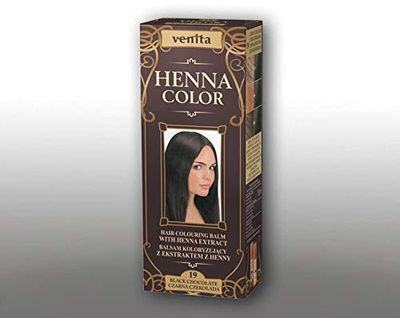Venita - Baume Colorant au Henné - 24 Tons Vibrants - 100% Naturel - Nourrit les Cheveux - Application Facile - RU - 50 ml