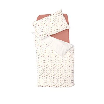Beddengoedset, 100 x 140 cm, incl. kussensloop, 40 x 60 cm, Happy