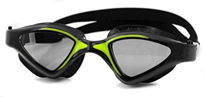 Aqua-Speed Raptor Monoblock - Gafas de natación para Hombre, Hombre, 5908217658531, Negro/Verde, Talla única
