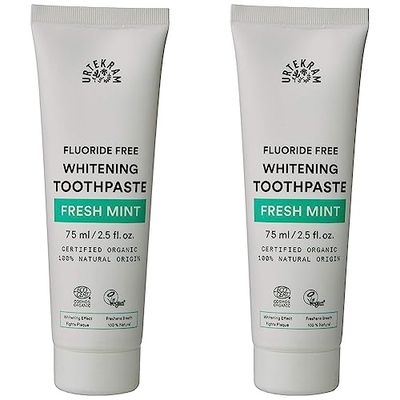 Urtekram Bio9 Toothpaste Organic, Fresh Mint, 75 ml (Paquete de 2)