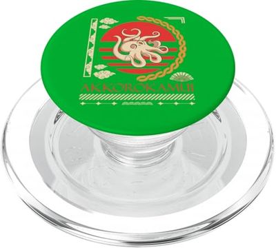 Akkorokamui | Folklore Giapponese Retrò PopSockets PopGrip per MagSafe