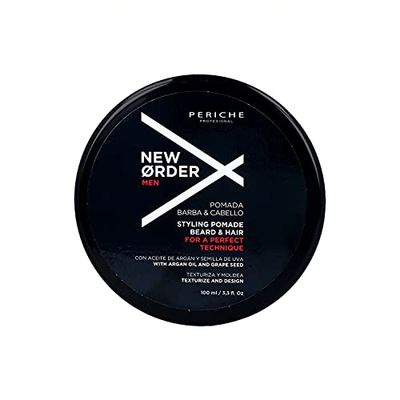 PERICHE Men St Pomade Beard & Hair 100 ml, Zwart, 100 ml