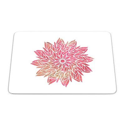 Bonamaison, Tapis de Souris Rectangle Imprimé Numériquement, Fond Antidérapant, pour Bureau et Maison, Taille: 22x18cm