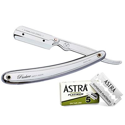 parker-astra Rasoir et lames de rasage 31R – 1 Lot de 2 pièces