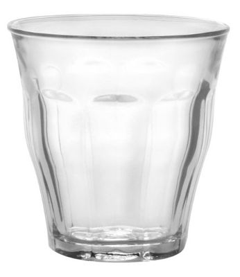 Duralex 25 cl Picardie Tumbler, Pack of 6, Clear Glass- Transparent