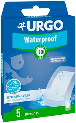 Urgo - Pavimentazione impermeabile – ideale per fare il bagno e la doccia, fare il bagno in mare, grande formato: 10 cm x 6 cm