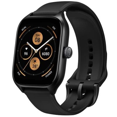 Amazfit A2168 GTS 4 - Smartwatch Infinite Black, Eén maat