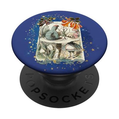 Alicia en el país de las maravillas oruga de la ilustración vintage PopSockets PopGrip Adhesivo