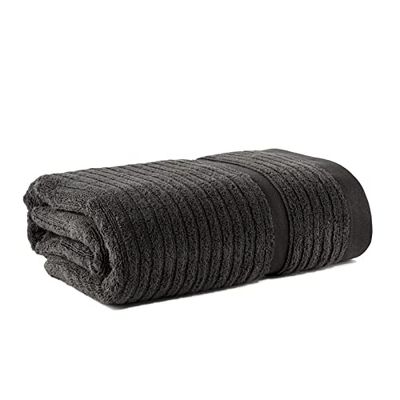 Caleffi – Serviette Bain 100x150 cm en Coton Doux et Absorbant – Drap de Bain Grande Taille Lavable – Serviette de Plage, Sauna ou Sport – Serviette Toilette Made in Italy - Drap Bain 100x150
