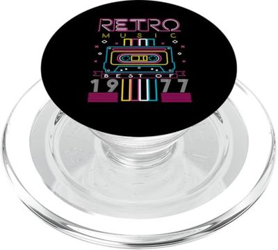 Birthday 1977 Birthday 1977 Man 1977 Born 1977 PopSockets PopGrip for MagSafe