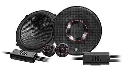 JBL Club 64CSQ Gen 3 - Ensemble de Enceinte Voiture 16,5 cm Composants de Harman Kardon avec Une qualité sonore Haut de Gamme, la Compo Ultime : 285W, woofers en Fibre Carbone & Aimant en ferrite Y40, Noir