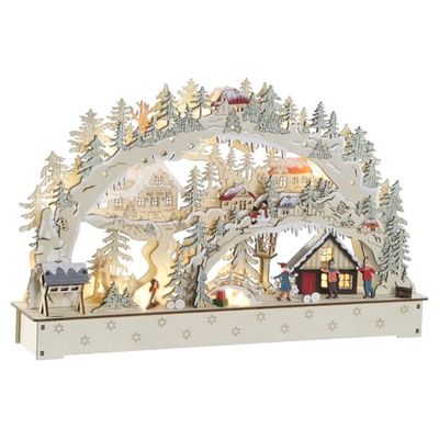 CASA MDF LED 40X7,5X24,5 MULTICOLOR