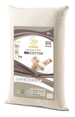Italbaby bio-bomull kudde för barnsängar, flerfärgad, en storlek