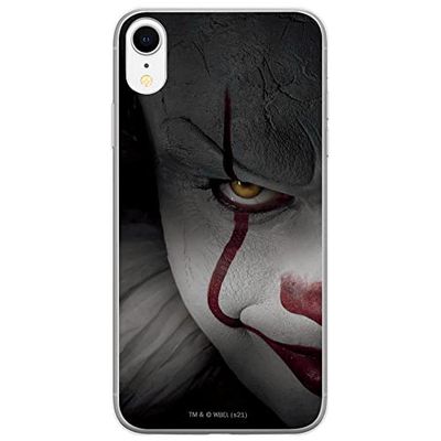 ERT GROUP etui na telefon Apple Iphone XR, case oryginalny i oficjalnie licencjonowany przez Horror, wzór It 001, optymalnie dopasowane, plecki z TPU