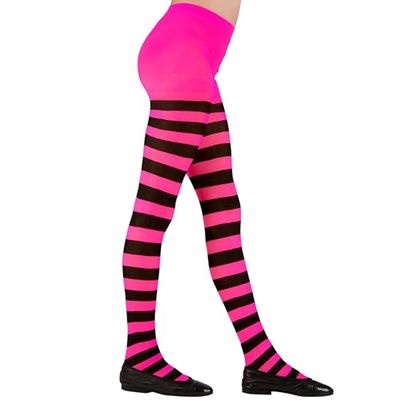 W WIDMANN MILANO Party Fashion - Collant per bambini, 70 DEN, accessori per costumi da strega, coccinella, ape, elfo e molto altro