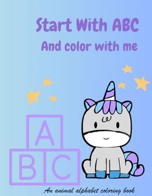 Start with ABC and color with me