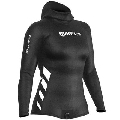 Mares Apnea Instinct 50 Jacket Donna - Giacca muta per apnea 5mm in neoprene spaccato open cell, Adulto, Donna S4