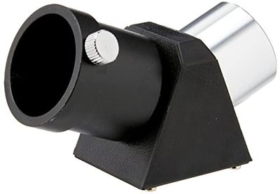 Celestron 94112-A: prisma diagonal de imagem erguida para telescópios refletor e Schmidt Cassegrain, preto