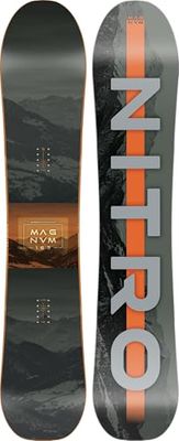Nitro Snowboards herr Magnum BRD´25, allmountainboard, directional, cam-Out Camber, All-Terrain, Freeride, Wide, för stora fötter