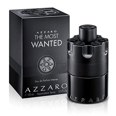 Azzaro The Most Wanted, Eau de Parfum Intense pour Homme en Spray Vaporisateur, Parfum Fougère Oriental, 100 ml
