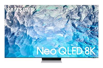 Samsung TV 85" QE85QN900BTXZT NEO QLED 8K, Quantum Matrix Pro, mini LED, Processore Neural Quantum 8K, Infinity Screen, Atachable Slim One Connect, Dolby Atmos e OTS Pro
